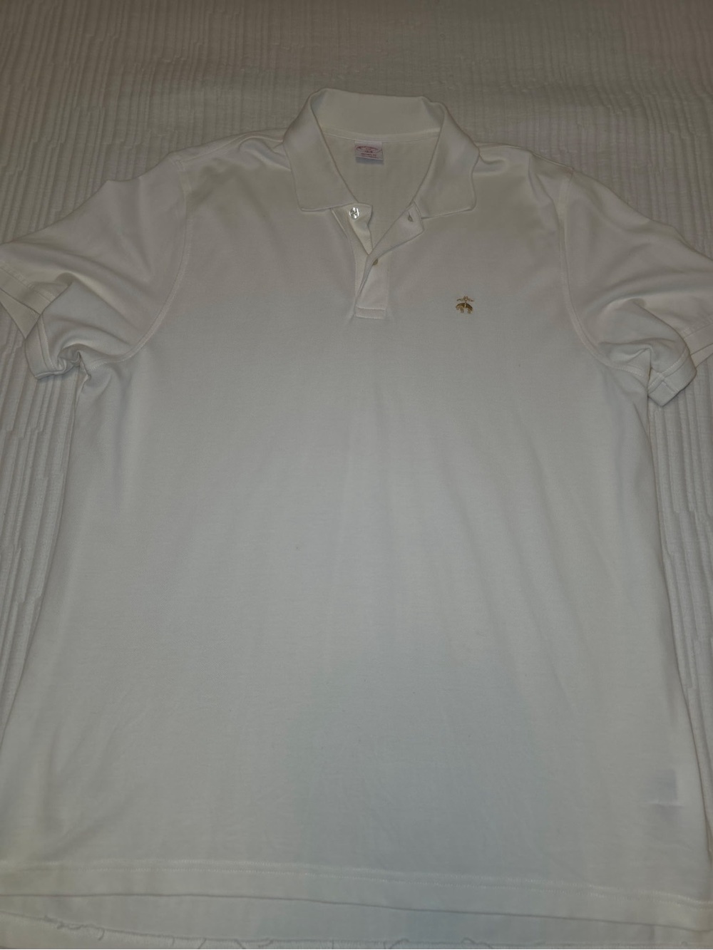 Brooks Brothers White Polo with